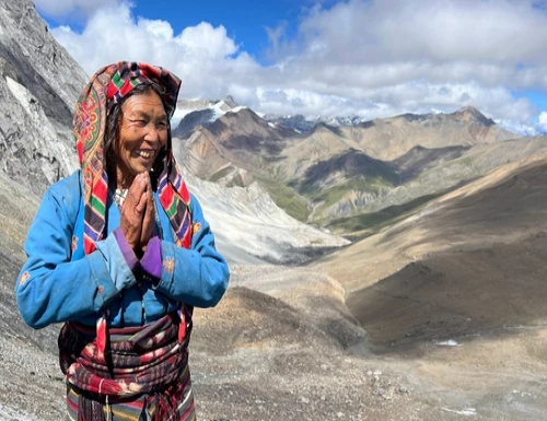 Dolpo People welcoming trekkers
