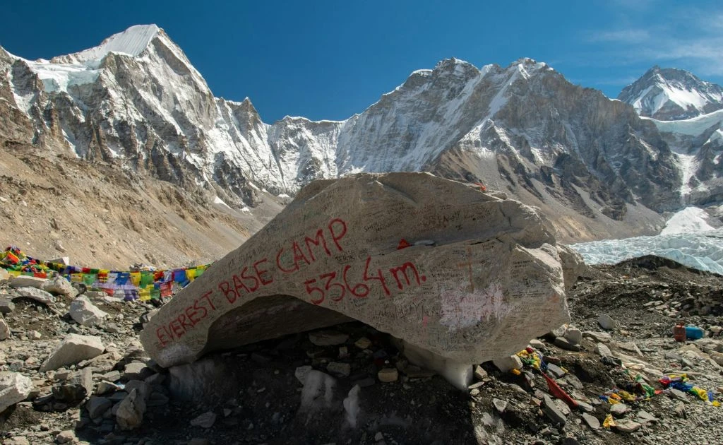 Vue panoramique sur l'Everest depuis le Kala Patthar au Népal