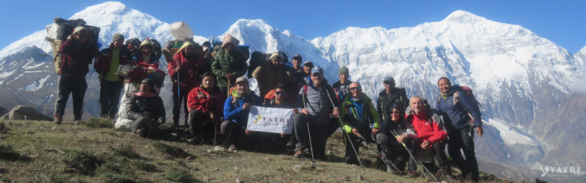 Groups on Annapurna Circuit