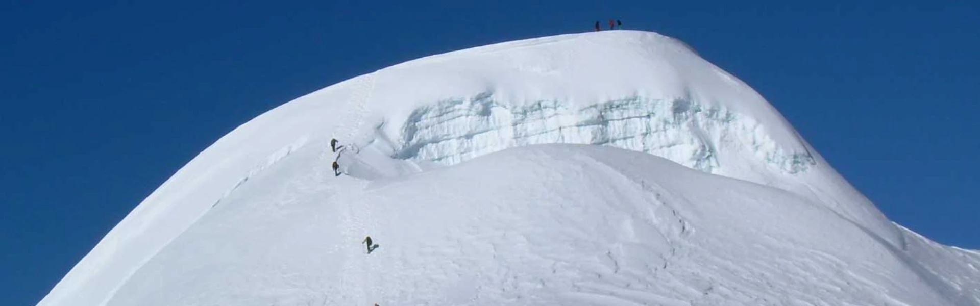 Panorama himalayen depuis le sommet du Mera Peak au Népal