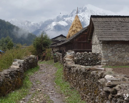 A Local House In Dhorpatan Hunting Reserve X