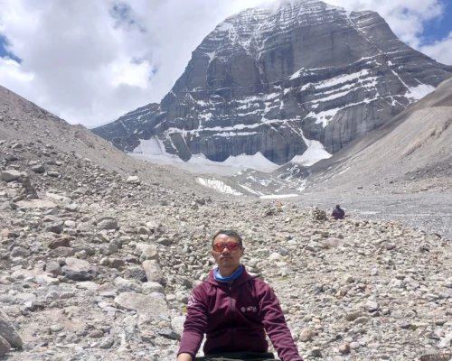 Meditation In Kailash Kora