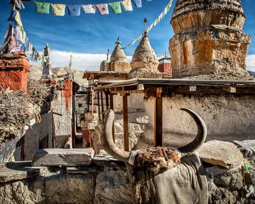 Wall City Of Lo Manthang 